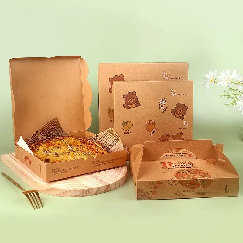 O papel das caixas de pizza
