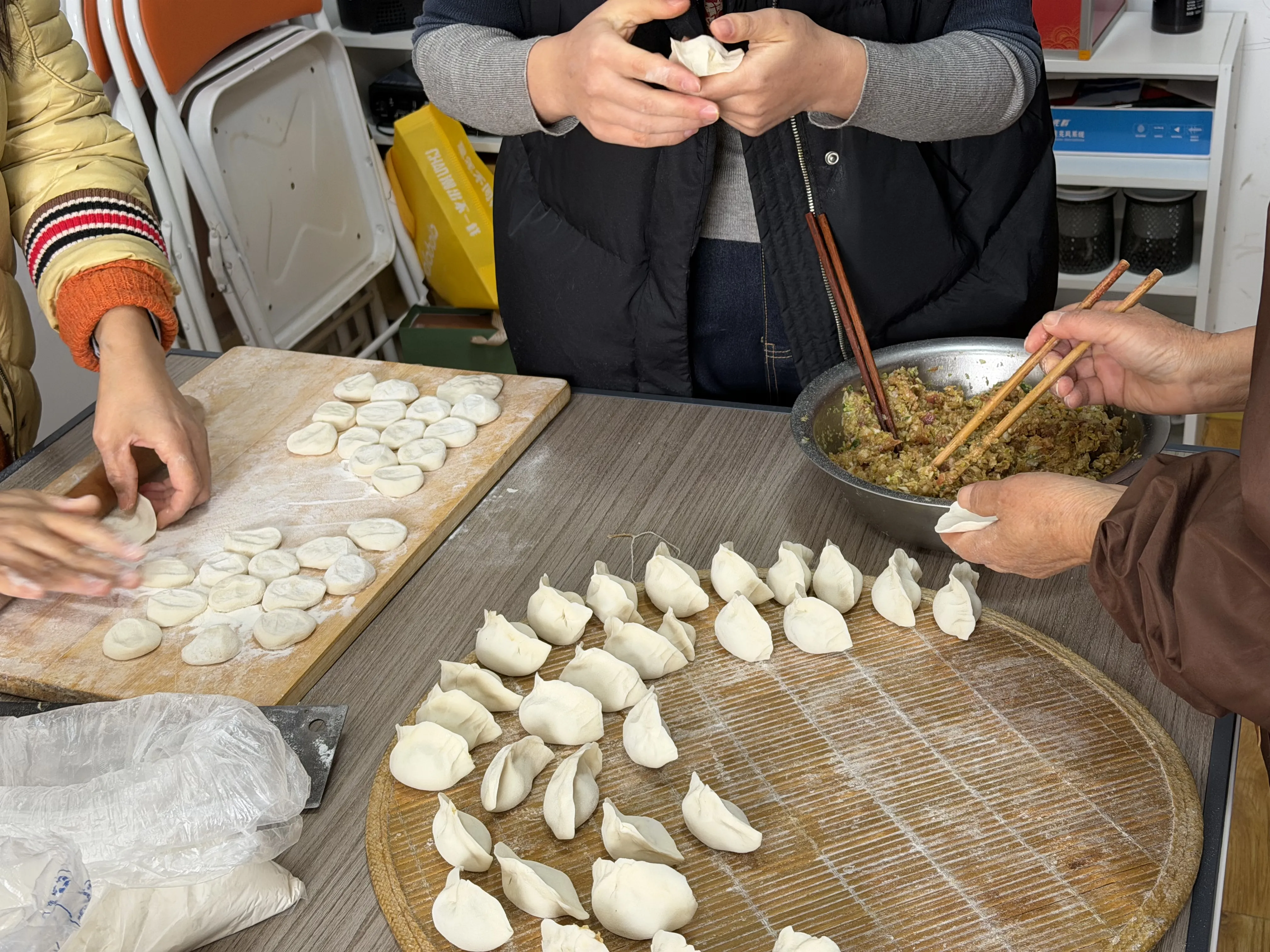 Zemeijia comemora o pequeno ano novo do norte