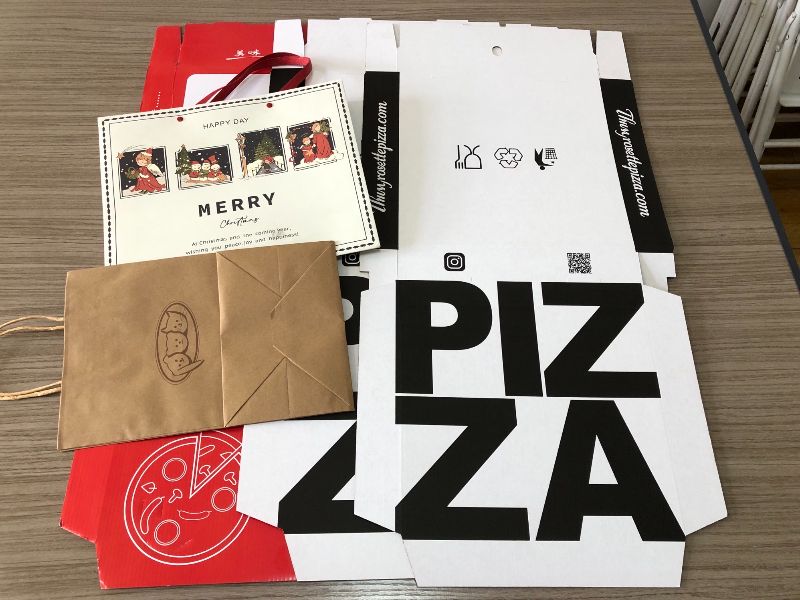 Zemeijia entrega amostras de embalagens de pizza para o Canadá