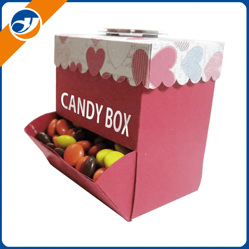 Caixa de exibição de papel doce
