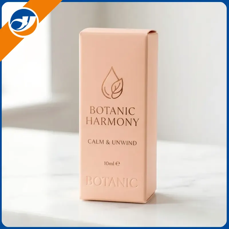 Caixa para frasco conta-gotas de óleo essencial